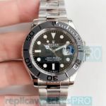 Replica Rolex Yachtmaster Black Dial SS Case Watch 40mm_th.jpg